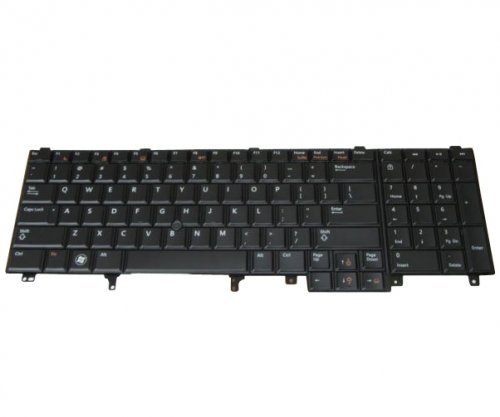 Black Laptop Keyboard for Dell Precision M6600 - Click Image to Close