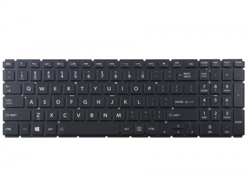 Laptop Keyboard for Toshiba Satellite P55t-C - Click Image to Close