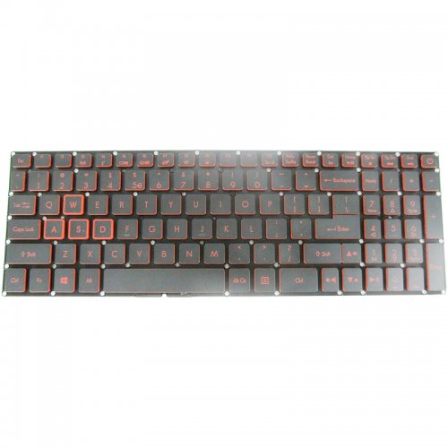 Laptop Keyboard for Acer Nitro AN515-42-R6AY Backlit - Click Image to Close