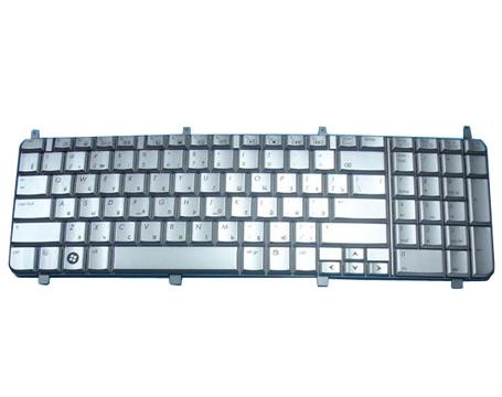 Silver Laptop Keyboard for Hp-Compaq HDX18 HDX18t - Click Image to Close