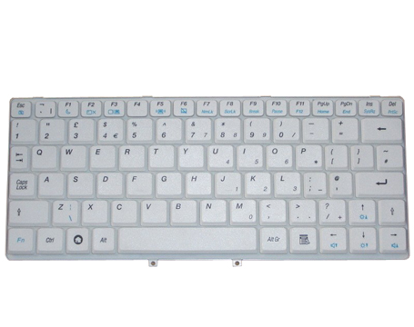 White Laptop Keyboard for IBM-Lenovo Ideapad S10 S10C S10E S9 S9 - Click Image to Close