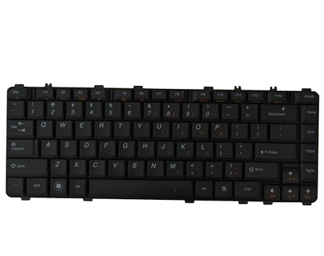 Black Laptop Keyboard for IBM-Lenovo Ideapad Y450 Y550 Y550P - Click Image to Close