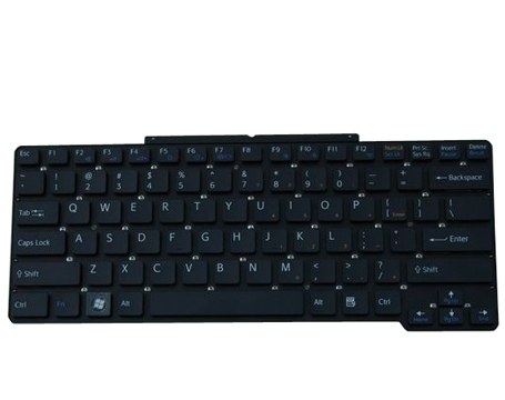 Black Laptop Keyboard for Sony VGN-SR140D VGN-SR140E VGN-SR190NA - Click Image to Close